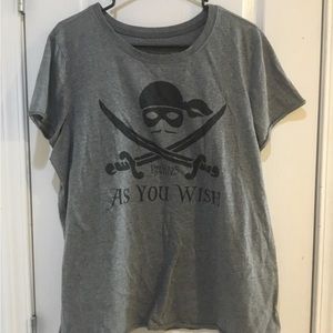Princess Bride Dark Grey Classic Fit Crew Tee